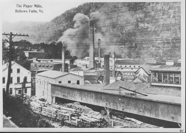 The paper mills of Bellows Falls Vt